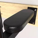 Heavy Wall Dips – Chest Wall Parallel for Triceps, Core Muscles | 180kg Steel Design with Padded Armrests & Multiple Handles | Home Gym Equipment SportQ