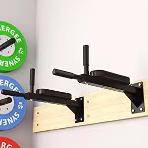 Heavy Wall Dips – Chest Wall Parallel for Triceps, Core Muscles | 180kg Steel Design with Padded Armrests & Multiple Handles | Home Gym Equipment SportQ