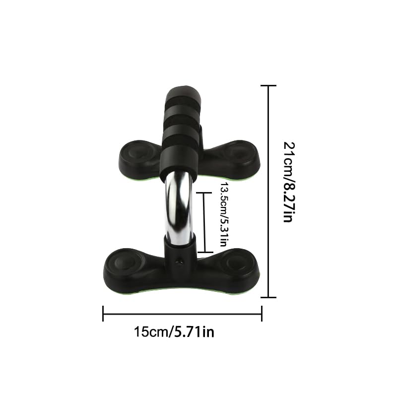 SportQ Professional Push Up Grips – Ergonomic Anti-Slip Design Helps You Perform Push-Ups with Full Hand Support and Improves Upper Body Strength for Workout at Home or Gym SportQ