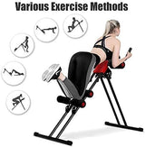 SportQ Abdominal Exerciser – Abdominal & Waist Trainer with 4 Resistance Levels & LCD Display – Foldable & Space Saving – Suitable for Full Body Workout & Core Strength – Load 110kg SportQ