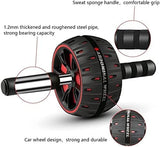 SportQ Abdominal Roller Wheel for Abdominal Muscle Exercise, Core Strength Training, Home Gym Fitness Workout with Knee Pad Accessories ‎SportQ