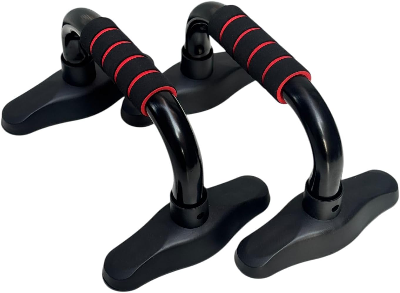 بوش اب بار احترافي Push Up Bars – حامل تمارين الضغط بتصميم مريح لليد – قاعدة عريضة مانعة للانزلاق – تقوية الصدر والذراع – مناسب للتمارين المنزلية والجيم