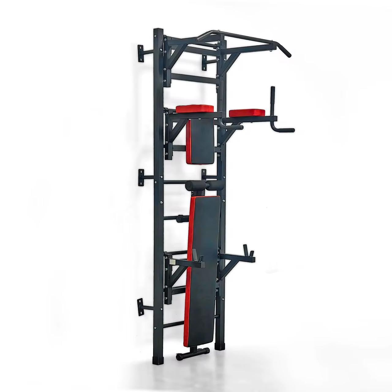 SportQ Multifunctional Home Gym Machine with Pull-Up and Abdominal Workout Stand – Strong Wall Device for Comprehensive Exercises for Chest, Arm, Abdominal ‎SportQ