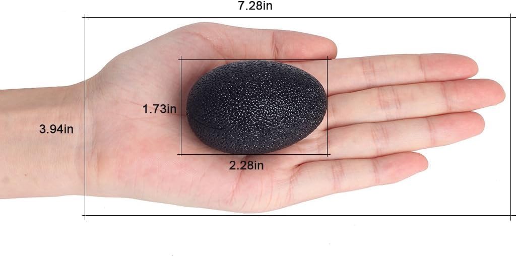 Hand Grip Strength Training Ball 3 Pack, Stress Relief Ball for Adults and Kids, Hand Grip Recovery Equipment for Wrist, Finger Resistance Exercise Ball SportQ
