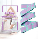 استيك يوجا للتمدد متعدد الحلقات – Yoga Stretch Strap بثماني حلقات لتمارين الإطالة والبيلاتس – حزام تمارين مرونة الجسم واللياقة