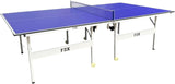 طاولة تنس طاولة قابلة للطي احترافية مقاس كامل 274 × 152.5 سم – Ping Pong Table قابلة للحركة والتخزين بعجلات – سطح لعب أزرق مقاوم للخدش – مناسبة للمنازل والأندية والمدارس