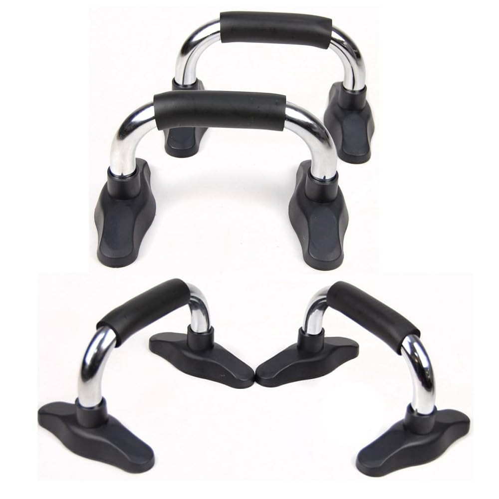 SportQ Professional Push Up Grips – Ergonomic Anti-Slip Design Helps You Perform Push-Ups with Full Hand Support and Improves Upper Body Strength for Workout at Home or Gym SportQ