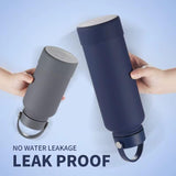 SportQThermal Water Bottle 1000ml SUS304 Stainless Steel – 6 Hours Hot & 12 Hours Cold – Leakproof Water Bottle with Strong Handle – Suitable for Gym, Trips, School (SetGo Bottle) ‎SportQ