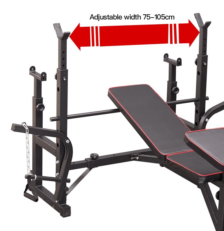 SportQ️ Home Gym Machine for Multi-Use Workout - Adjustable Bench for Chest and Pull Ups, Arms, Legs and Back, for Home Gym All in Your Home 350kg ‎SportQ