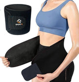 SportQ Slimming Belt for Men & Women Made with Premium Quality Neoprene – Helps Burn Fat & Increase Sweat During Workout – Prevents Odor Clumping After Workout Abdomen & Waist SportQ