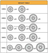 SportQ® 2-in-1 Chrome Steel Adjustable Dumbbell Set with Premium Chrome Carrying Case with Connector Bar - Converts in Seconds from Pair Dumbbell to Bar for Strength Training ‎SportQ