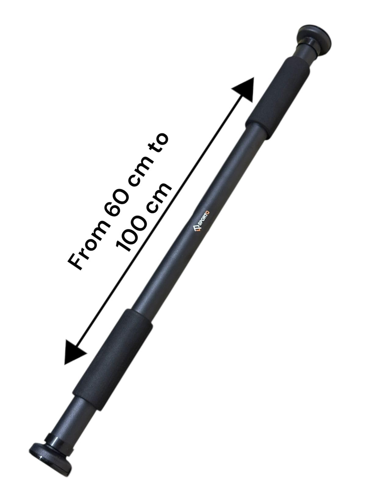 SportQ Home Entrance Gym Exercise Bar 62-100cm Gym Exercise Bar Brain Exercise Fitness Adjustable Size SportQ