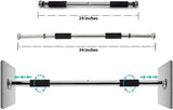 SportQ Home Entrance Gym Exercise Bar 62-100cm Gym Exercise Bar Brain Exercise Fitness Adjustable Size SportQ