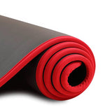 SportQ Yoga Mat Non Slip Eco Friendly NBR Material 10mm Thick High Density Anti-Tear Pilates Mat with Carrying Strap for Yoga, Pilates, Gymnastics - 183cm x 63cm x 1cm ‎SportQ