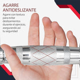 زوج من دمبل سداسي مطاط احترافي – Hex Dumbbell للجيم والتمارين المنزلية – يد ستيل مانعة للانزلاق – أوزان متعددة لبناء العضلات وتمارين القوة والكارديو