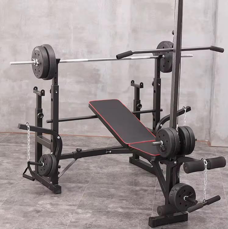 SportQ️ Home Gym Machine for Multi-Use Workout - Adjustable Bench for Chest and Pull Ups, Arms, Legs and Back, for Home Gym All in Your Home 350kg ‎SportQ