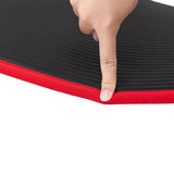 SportQ Yoga Mat Non Slip Eco Friendly NBR Material 10mm Thick High Density Anti-Tear Pilates Mat with Carrying Strap for Yoga, Pilates, Gymnastics - 183cm x 63cm x 1cm ‎SportQ