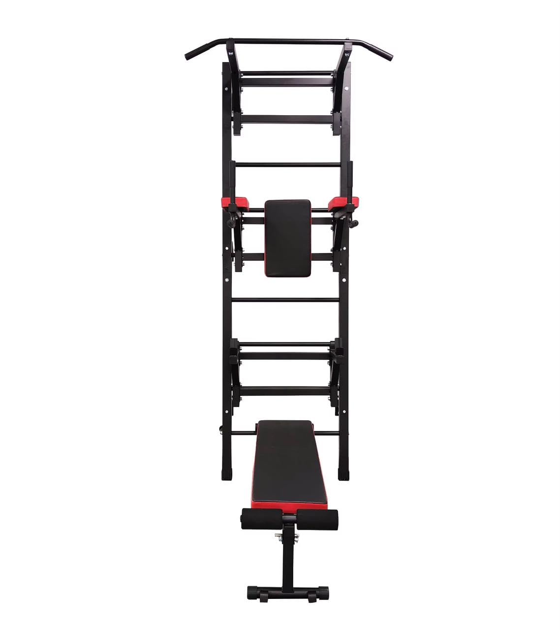 SportQ Multifunctional Home Gym Machine with Pull-Up and Abdominal Workout Stand – Strong Wall Device for Comprehensive Exercises for Chest, Arm, Abdominal ‎SportQ