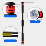 SportQ Adjustable Door Pull Up From 60 To 100 Cm – Easy To Install And Disassemble Without Any Tools Double Safety System Against Disassembly During Exercise – Strong Materials Withstand High Weights SportQ