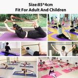 استيك يوجا للتمدد متعدد الحلقات – Yoga Stretch Strap بثماني حلقات لتمارين الإطالة والبيلاتس – حزام تمارين مرونة الجسم واللياقة