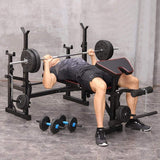 SportQ️ Home Gym Machine for Multi-Use Workout - Adjustable Bench for Chest and Pull Ups, Arms, Legs and Back, for Home Gym All in Your Home 350kg ‎SportQ