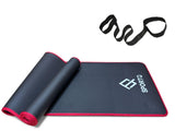 SportQ Yoga Mat Non Slip Eco Friendly NBR Material 10mm Thick High Density Anti-Tear Pilates Mat with Carrying Strap for Yoga, Pilates, Gymnastics - 183cm x 63cm x 1cm ‎SportQ
