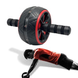 SportQ Abdominal Roller Wheel for Abdominal Muscle Exercise, Core Strength Training, Home Gym Fitness Workout with Knee Pad Accessories ‎SportQ