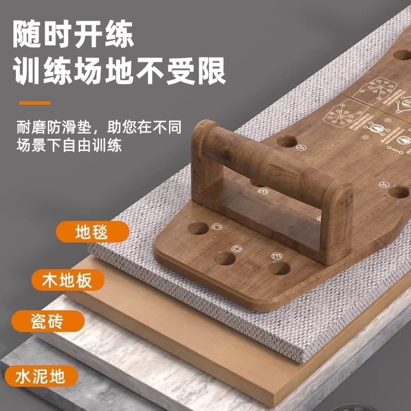 لوح تمارين بوش اب احترافي قابل للطي – Push Up Board متعدد الوضعيات لتقوية الصدر والكتف والذراع – تصميم خشب قوي مع قاعدة مانعة للانزلاق – جهاز تمارين منزلية كامل