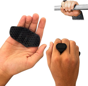 SportQ Weight Lifting Gloves for Men & Women - Anti-Slip Silicone Grips to Protect Hand from Blisters & Blisters – Comfortable & Lightweight Weightlifting Grippad for Gym Use