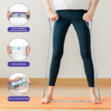 استيك يوجا للتمدد متعدد الحلقات – Yoga Stretch Strap بثماني حلقات لتمارين الإطالة والبيلاتس – حزام تمارين مرونة الجسم واللياقة