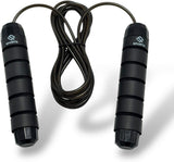 SportQ Master Your Cardio Premium Quality Tangle-Free Skipping Rope for Men, Women and Kids Adjustable Fitness Exercise with Anti-Slip Foam Handles ‎SportQ