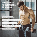 زوج من دمبل سداسي مطاط احترافي – Hex Dumbbell للجيم والتمارين المنزلية – يد ستيل مانعة للانزلاق – أوزان متعددة لبناء العضلات وتمارين القوة والكارديو