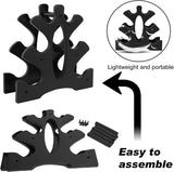 SportQ 3-Tier Dumbbell Storage Rack – Light & Sturdy Hand Weight Stand, Stable & Easy Assembly, Suitable for Home & Gym – Heavy Duty Reinforced Plastic (No Dumbbells) ‎SportQ
