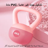 SportQ Soft Kettlebell – Safe Training Kettlebell Covered with Non-Slip Coating | Wide Palm Grip & Sand Pad for Shock Absorption for Strength Training and Fat Burning (2kg to 10kg) ‎SportQ