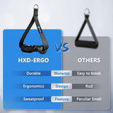 SportQ® Ergonomic Resistance Band Handles – Non-Slip TPE Grip + Heavy-Duty Straps + 2 Hooks+ Carry Bag Visit the Qshop Store