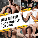 Exercise with SportQPower Twister Premium Arm and Chest Strengthening Stick – Ergonomic Non-Slip Grip, Resistances from 20-60kg, Carbon Steel ‎SportQ