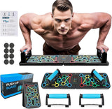 SportQ Multifunctional Folding Push Up Board, Professional Chest Muscle Exercise Equipment with Strength Training Arm, Suitable for Home Gym and Suitable for Both Men and Women ‎SportQ