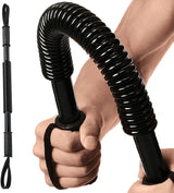 Exercise with SportQPower Twister Premium Arm and Chest Strengthening Stick – Ergonomic Non-Slip Grip, Resistances from 20-60kg, Carbon Steel ‎SportQ