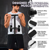 SportQ Forearm & Wrist Strengthener - Metal Roller with Adjustable Nylon Strap to Improve Arm Strength, Wrist & Forearm Exercise, Grip & Flexibility – Suitable for Dumbbells & Weights ‎SportQ