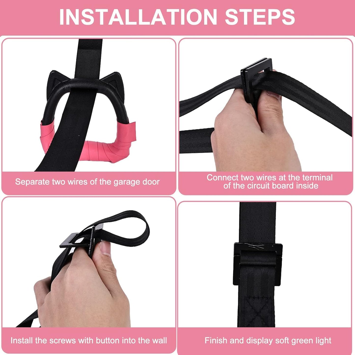 SportQ Gymnastics Rings for Kids, Pull Up Rings for Indoor Gym Ring Exercise, Gymnastics Rings for Kids with Adjustable Straps, Load 100kg ‎SportQ