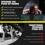 SportQ Multifunctional Folding Push Up Board, Professional Chest Muscle Exercise Equipment with Strength Training Arm, Suitable for Home Gym and Suitable for Both Men and Women ‎SportQ