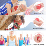 Hand Grip Strength Training Ball 3 Pack, Stress Relief Ball for Adults and Kids, Hand Grip Recovery Equipment for Wrist, Finger Resistance Exercise Ball SportQ