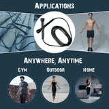 SportQ Skipping Rope for Men and Women with Zipper Speed Intensification Speed Jump Rope Adjustable Height for Kids Women Girls Jump Rope for Jumping Workout Gym Fitness ‎SportQ