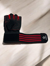 SportQ® Workout Gloves Weight Lifting Gloves with Wrist Wraps for Gym Training Support, Fitness, Hanging & Pull Ups, Breathable, Full Palm Protection SportQ