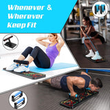 SportQ Push Up Board with Sit Up Stand, Multifunctional Push Up Bar with Resistance Bands, Home Strength Training Equipment, Push Up Handles for Perfect Push-Ups, Home Fitness ‎SportQ