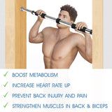 SportQ Home Entrance Gym Exercise Bar 62-100cm Gym Exercise Bar Brain Exercise Fitness Adjustable Size SportQ