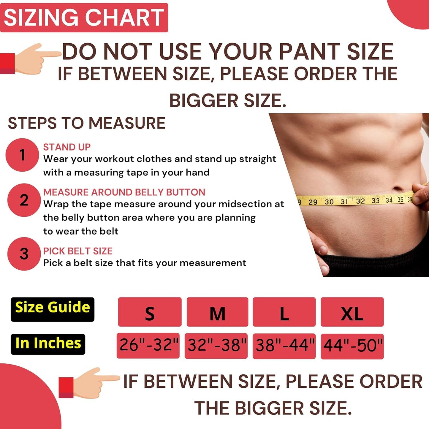 Weightlifting Belt for Men and Women 10mm Thick Leather IPF Weight Lifting Belt Ideal for Gym Belts, Training, Weightlifting, Bodybuilding, Squats, Deadlifts ‎SportQ