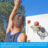 SportQWall Mounted Basketball Hoop, Double Design for Extra Endurance for Indoor & Outdoor, Elevate Your Performance with Double Professional Basketball Hoop, 45 cm SportQ