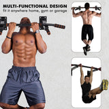 SportQ® Wall Pull Up Bar Wall Mounted Pull Up Bar Fitness Trainer Pull Up Portable Wall Mounted Exercise Equipment for Home Fitness ‎SportQ