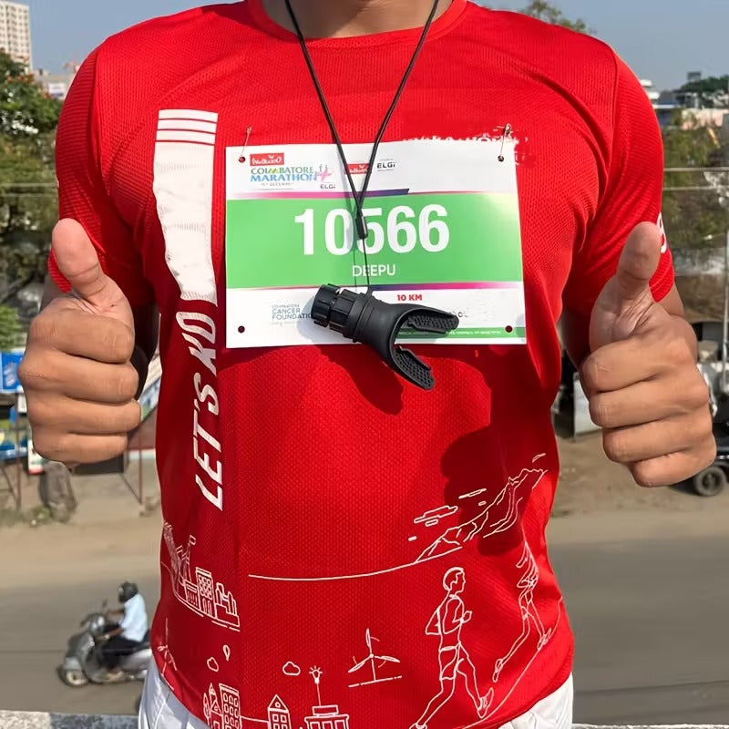 جهاز تدريب التنفس والرئة بمقاومة قابلة للتعديل - جهاز تدريب التنفس لتقوية الرئة وزيادة التحمل الرياضي SportQ